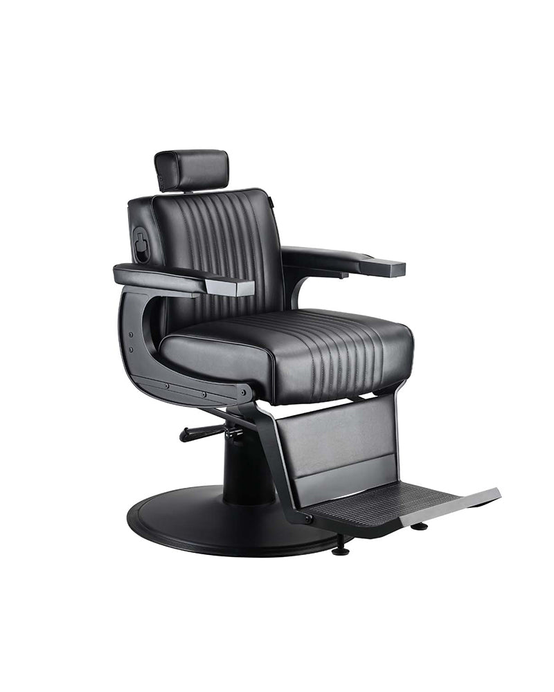 Bat man - Sort Barberstol - Matsort ramme