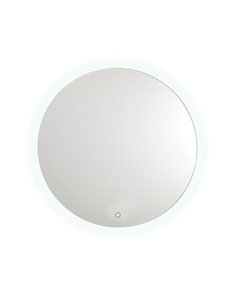 Circa LED - Rundt frisørspeil - Med demper