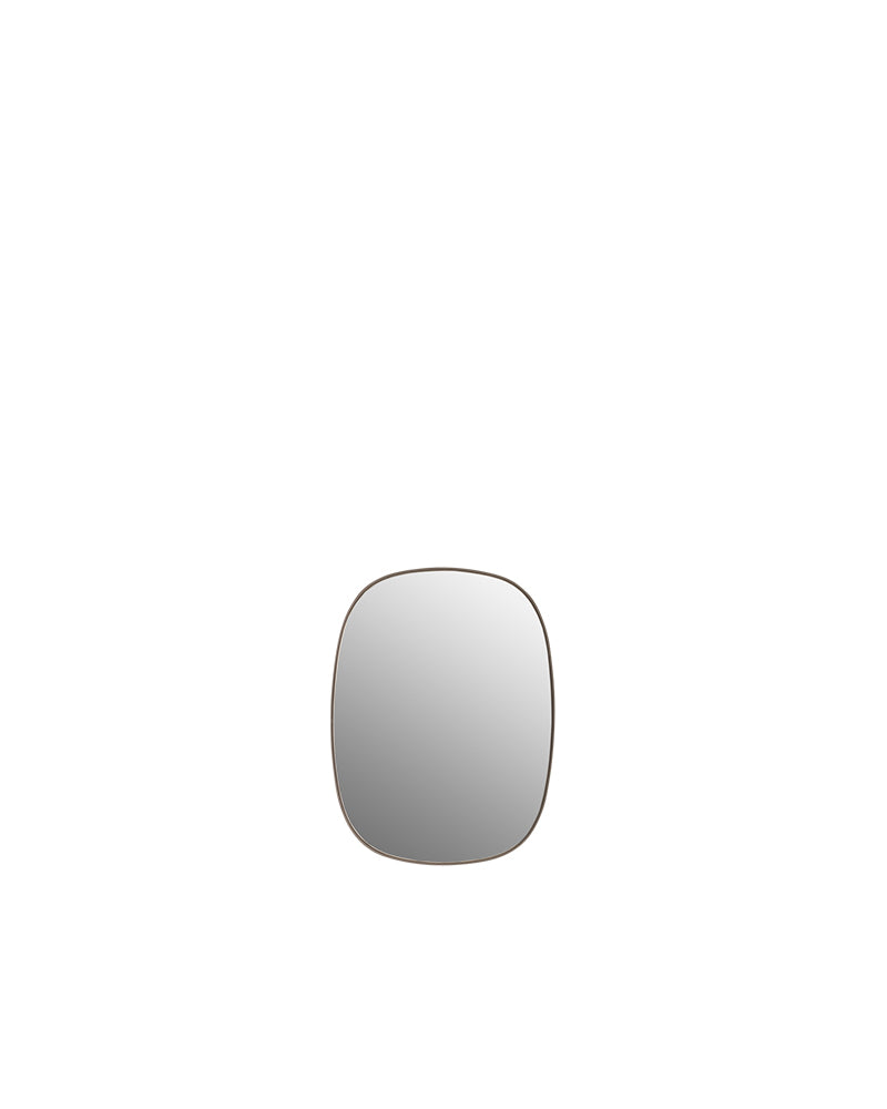 Framed liten - Taupe veggspeil