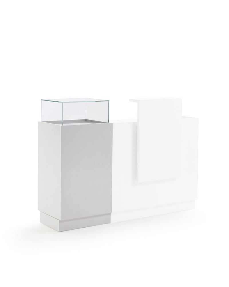 Light - Hvitt displaymodul til resepsjonsdisk