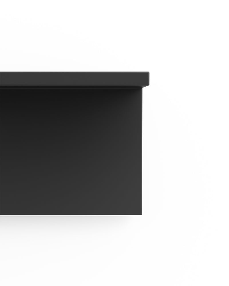 Display Black - 32 cm hylle i sort melamin