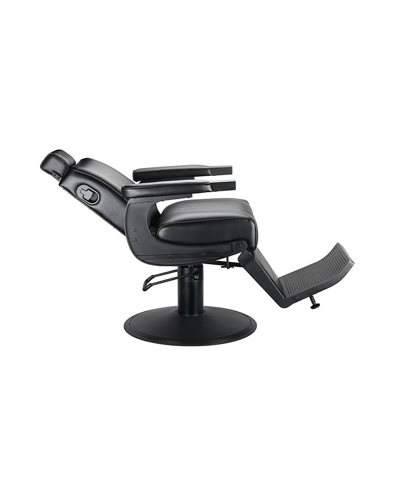 Bat man - Sort Barberstol - Matsort ramme