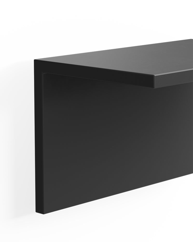 Display Black - 32 cm hylle i sort melamin