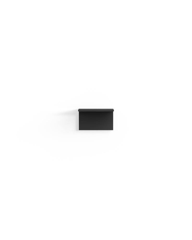 Display Black - 32 cm hylle i sort melamin