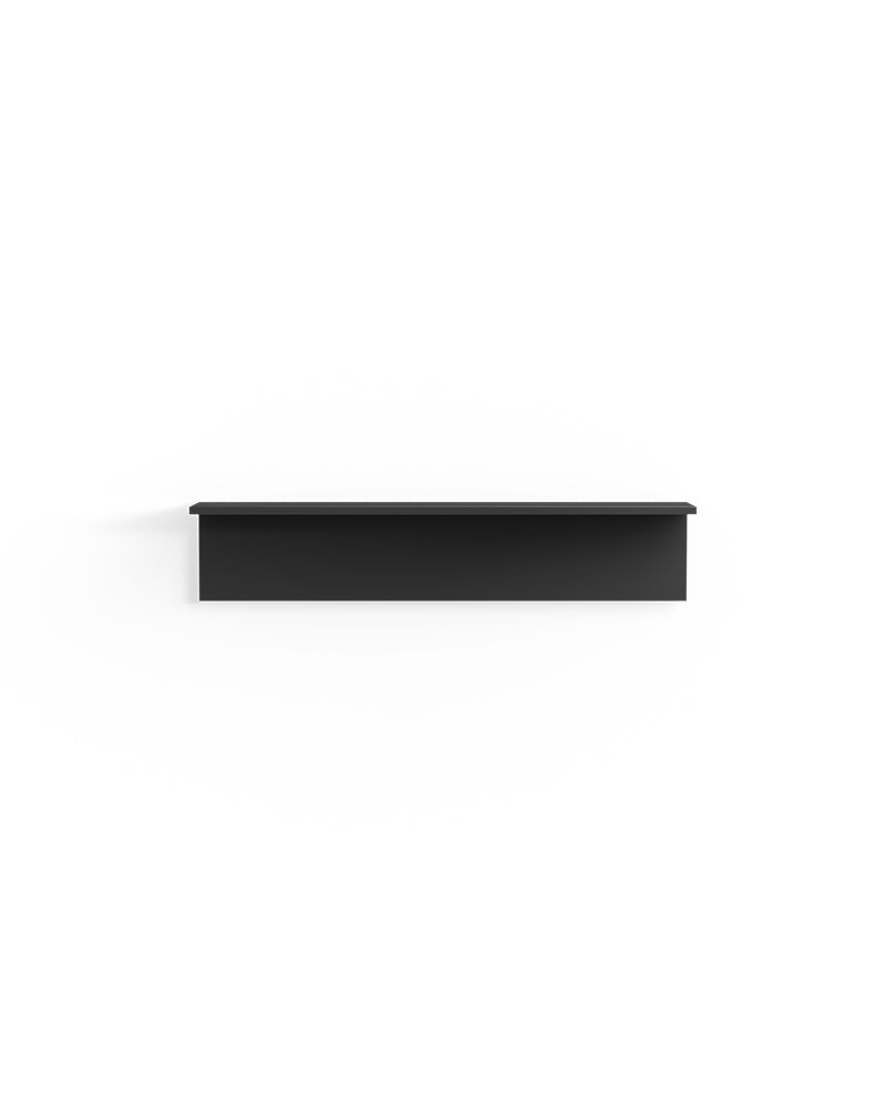 Display Black - 98 cm hylle i sort melamin