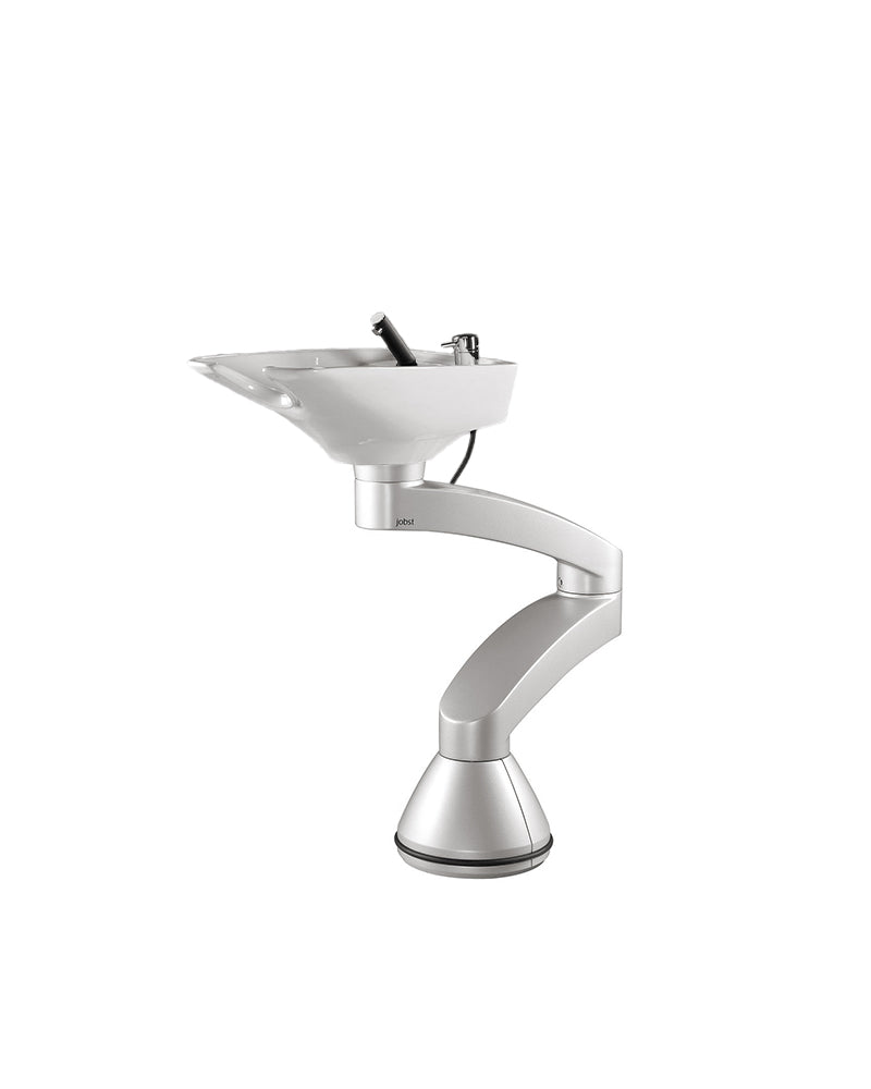 Contura swing PLUS - Aluminium søylevask - Hvit kumme