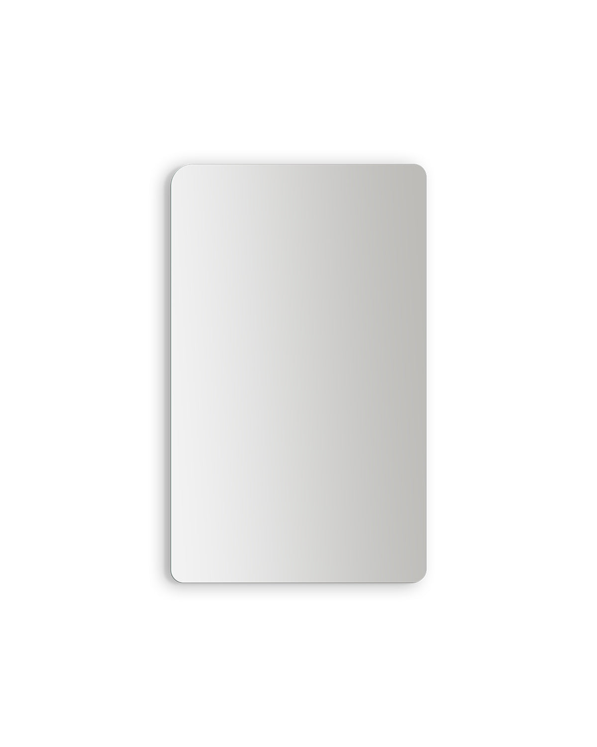 Frameless Rounded - Avrundet frisørspeil - 70x115cm