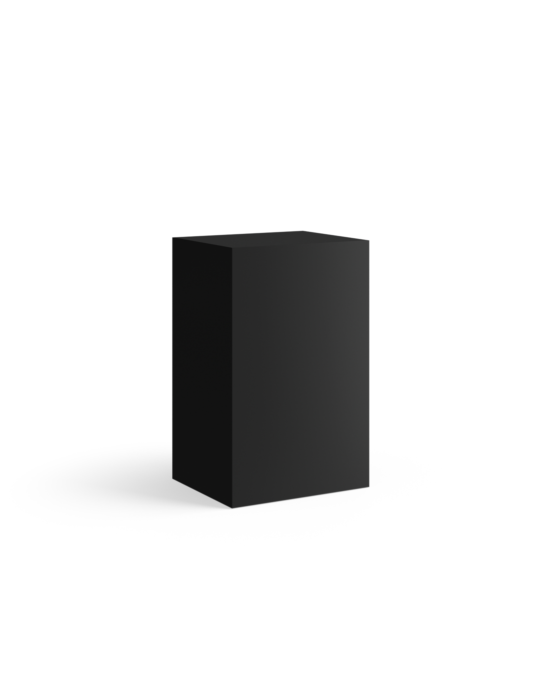 Welcome Black - Kompakt svart resepsjonsdisk