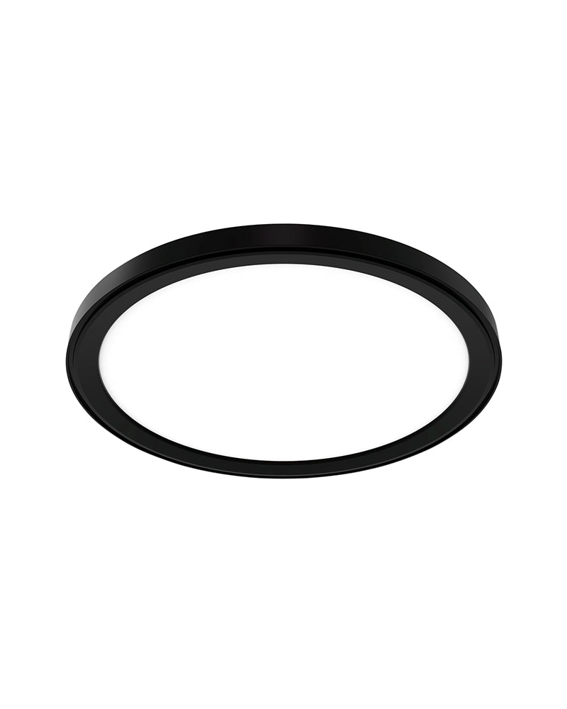 Sun LED - Sort rundt frisørlys - ø55cm