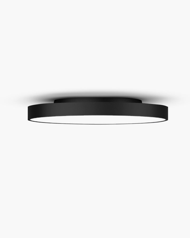 Sun LED - Sort rundt frisørlys - ø80cm