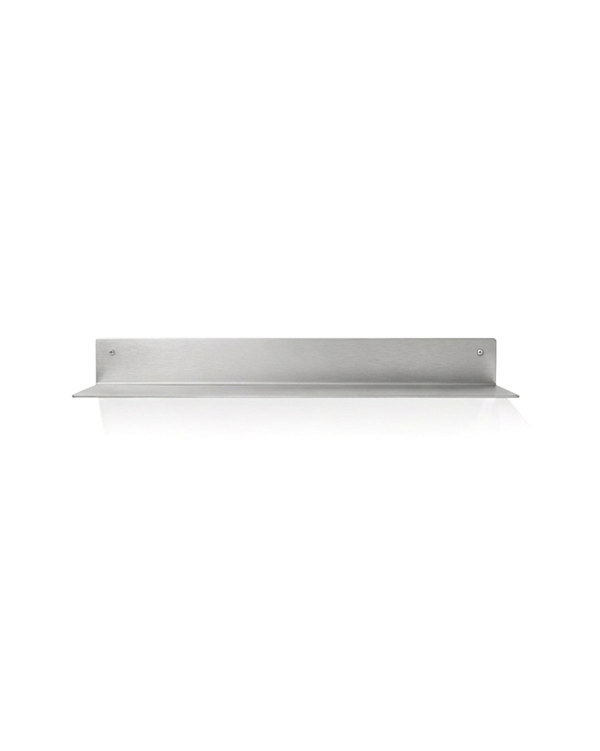 Slim Steel - 76 cm hylle i rustfritt børstet stål