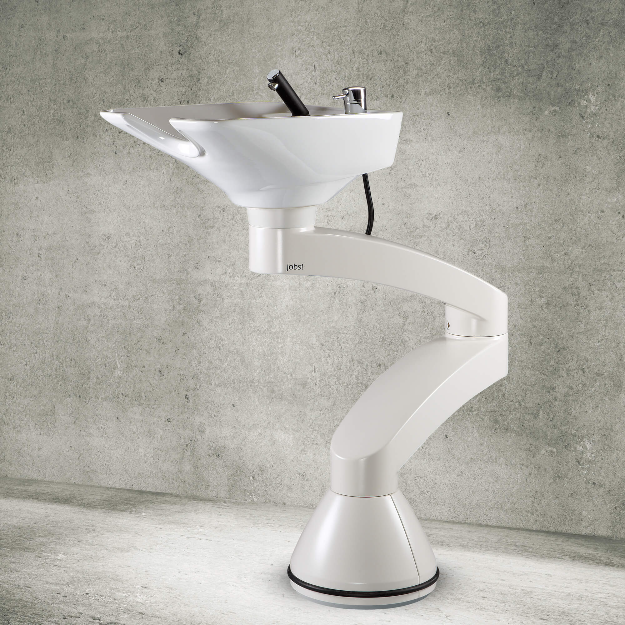 Contura swing PLUS - Hvit søylevask - Hvit kumme
