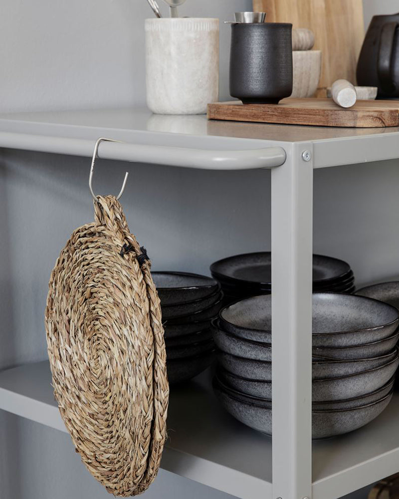 Rack Grey - Hylle med hjul