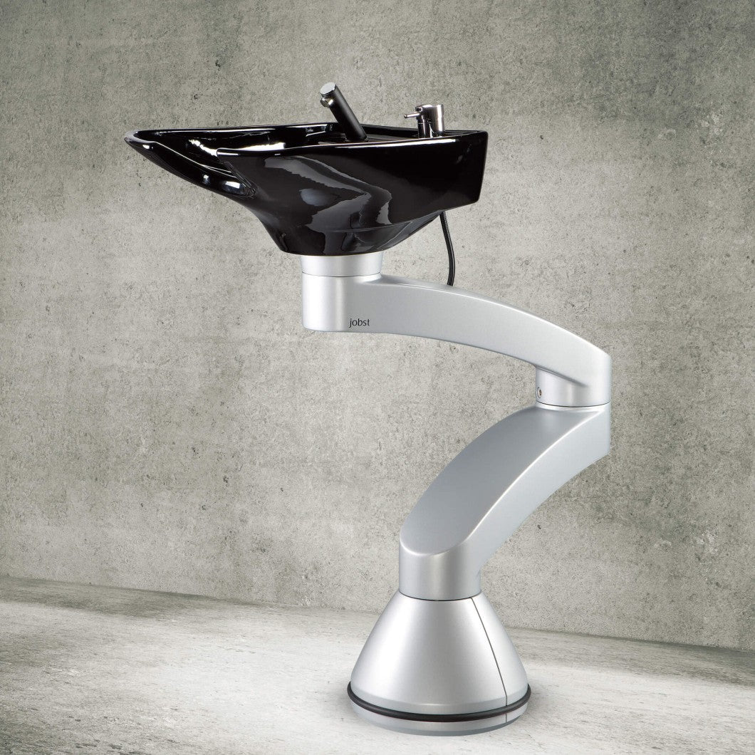 Contura swing PLUS - Aluminium søylevask - Sort kumme
