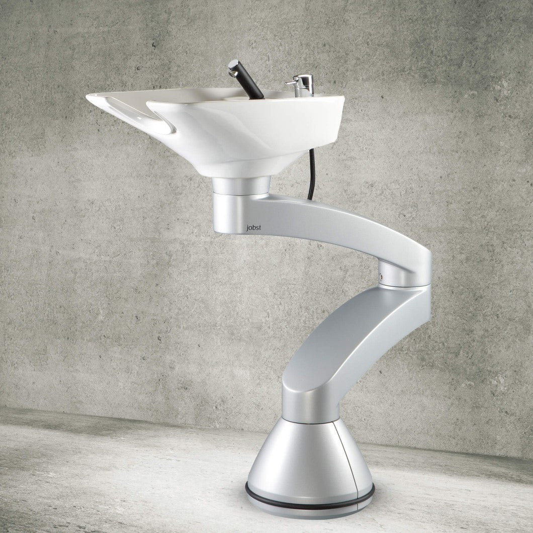 Contura swing PLUS - Aluminium søylevask - Hvit kumme